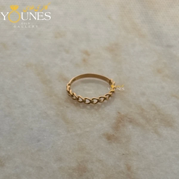 انگشتر کارتیر نازک طلا